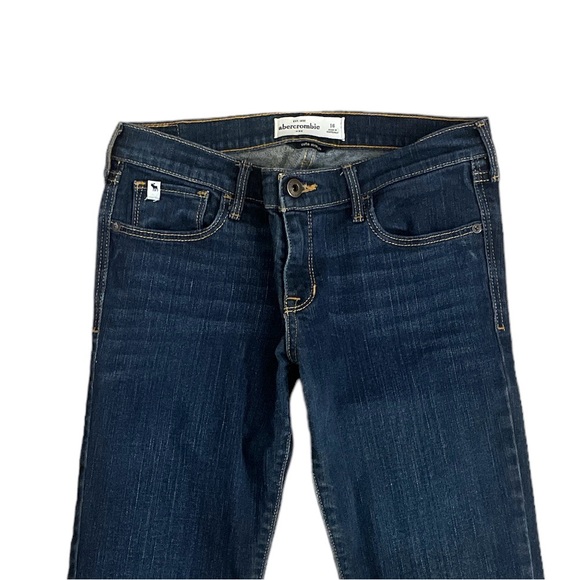 Kids Abercrombie Sz:16 Cute Stretch Blue Jeans - Picture 3 of 7
